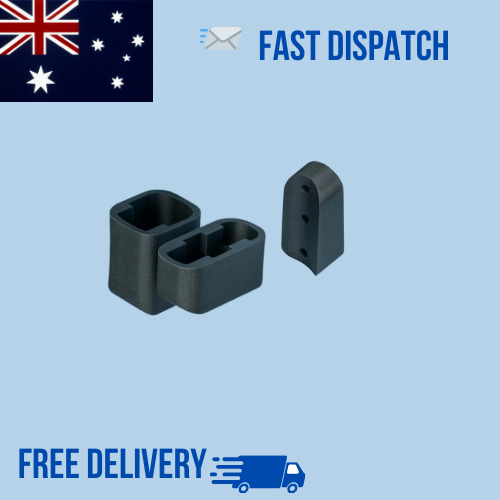 Fridge Door Handle Pedestal Bracket Kit fridge door handle pedestal bracket kit showing multiple mounting pieces for Westinghouse and Electrolux fridges