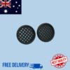 Water tank breather vent caps compatible with Jayco caravans, black round mesh vents – 2 pack