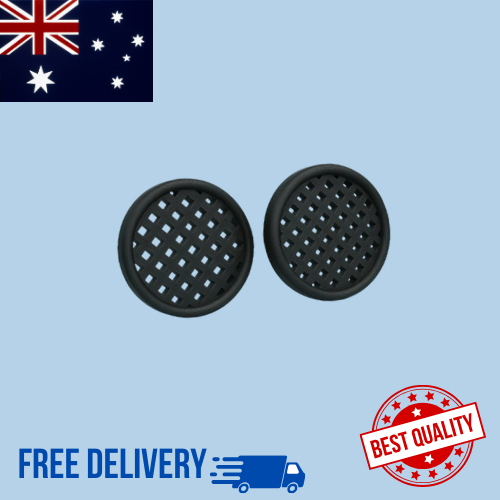 Water tank breather vent caps compatible with Jayco caravans, black round mesh vents – 2 pack