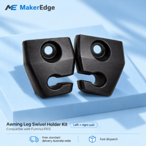 Fiamma F80S Compatible Awning Leg Swivel Holder Kit (Left & Right Pair)