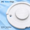 Close-up of the white heater dust cover showing its printed surface and rim details